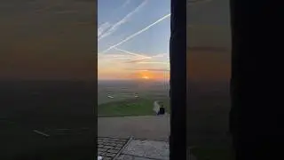 Sunset Pulse of Peace from St.Michael&rsquo;s Tower on Glastonbury Tor 12.12.25