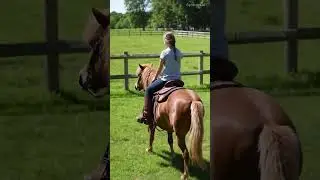 🐎✨ First Ride Magic &ndash; Girl Learning to Ride a Horse | Captured by SyntrackAI
