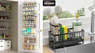 15 Genius Kitchen Organization Hacks You NEED from Amazon!