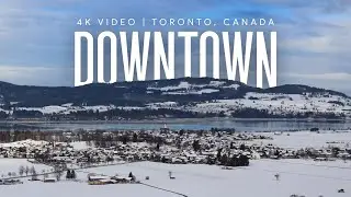 Downtown Toronto Tour 2025 | Toronto Luxury Street 4K - Canada | (4K Tour & Vlog) | Snow Fall Canada