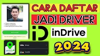 CARA DAFTAR INDRIVE DRIVER TERBARU &bull; cara membuat akun indrive 2024