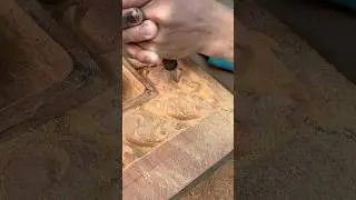 Angkor-style carvings #woodworking #wood #woodcarvingtutorial #woodcarving #woodwarkingartskill