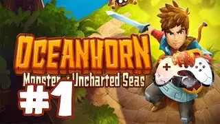 Oceanhorn Monster of Uncharted Seas Walkthrough - Gameplay Part 1 - Hermit's Island