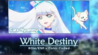 (FULL) | Wonderful PreCure! - Yuki/Cure Nyammy「White Destiny」【ROM/ESP】