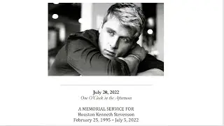 Houston Kenneth Stevenson February 25, 1995 – July 5, 2022 (full service)