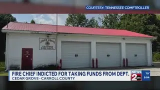 Former Cedar Grove fire chief indicted for taking funds