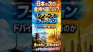 ＃レアアース　＃フュージョンエネルギー　＃ドバイ　＃金持ち国　＃高市政権　＃トランプ大統領　＃メローニ首相　＃政治経済　＃Short　＃ニュース　＃雑学