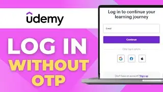 Как войти в Udemy без одноразового пароля