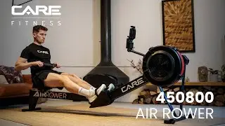 Rowing machine - CARE - AIR ROWER connected