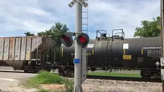 CSX 3442 [ET44AH YN4] leads Manifest Train in Fairfax, SC