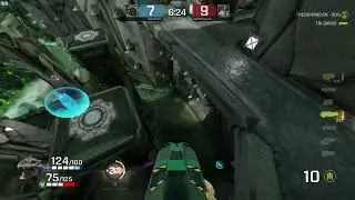 Quake Champions Gameplay Duel Ranked - TOWER OF KOTH - reikoblast gameplays
