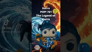 Korra (Glow SE) Funko Pop! 761 Legend of Korra Elemental Showcase
