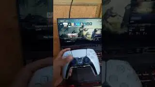 PLAYING PS5 ON MY ASUS ROG STRIX G15 GAMING LAPTOP 😍💯❤️ #shorts