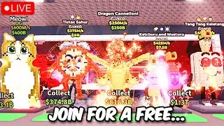 JOIN FOR A FREE...(Steal A Brainrot)100k?