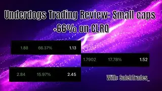 Underdogs Trading Review: Small caps +66% on CLRO