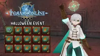 Halloween Event Book Farm! || Toram Online