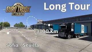 Bulgaria To Spain: Epic 3300km Journey In Ets2 Promods!