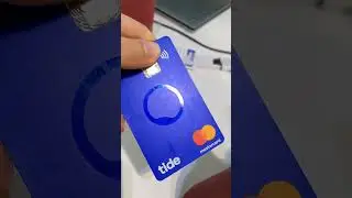 TIDE UV spot gloss logo #tide #tidecard #bank #money #printing #uv #spotuv #gloss #design #CapCut