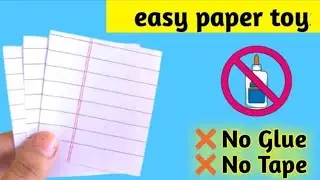 No Glue No Scissors Paper Toy | No Glue Paper Toy | How To Make Paper Sword | Paper Crafts 