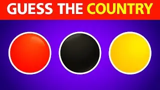 Can You Guess the Country from Its Flag Colors? | Quiz Game