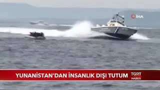 Yunan Askerleri Göçmen Botunu Batırmak İstedi