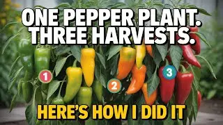 How I Got 3 Harvests from 1 Pepper Plant &mdash; Seed to Table Success!