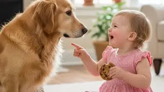 When Babies Discover Dogs for the First Time..