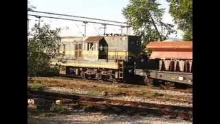train carrying copper arrives EMD G16  661- 033 ZRS bakar