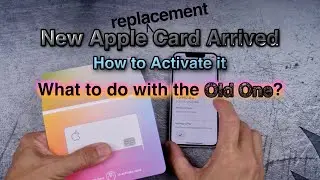 Срок действия карты Apple Titanium истекает, и новая карта на замену уже здесь