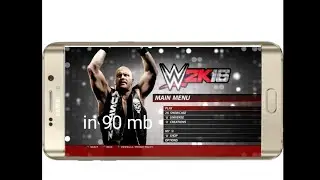 WWE 2k16 in 90 mb with link + gameplay 1000% work