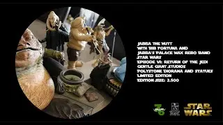 [Gentle Giant Studios] Star Wars Jabba the Hutt Limited Edition Diorama & Bib Fortuna & Palace Band