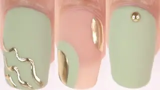 5 TRENDY NAIL ART DESIGNS | new nail art compilation using gel nail polish at home | chrome nail art