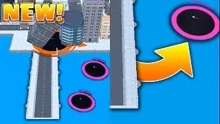 Hole.io HACK & GLITCH!? | 