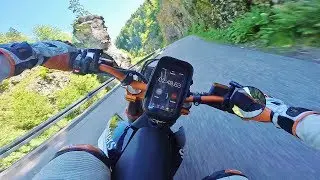 Supermoto on limit? // RAW 20 // KTM SMC R 690 // Sumo fighters // Wheelie // Race // Schwarzwald