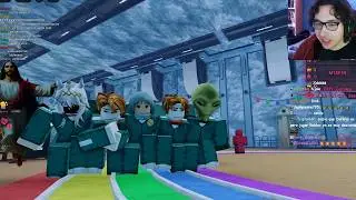 🔴 UNOS JUEGOS DEL CALAMAR A LOS QUE SÍ ME INVITAN / ROBLOX #2