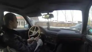 BMW e34 540I V8. Few moments