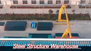 iso9000 certified high-quality steel structure warehouse with custom design solutions