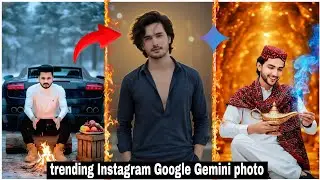Trending Snow Ai 3 Photos Photo Editing in Google Gemini | Instagram Trending Edit
