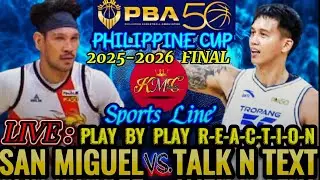 San Miguel VS Talk N Text/2026 PBA(Finals Game5)Live Play-by-Play Basketball🏀