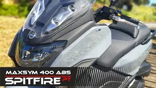 MAXSYM 400 ABS 2021 ★ Review & TestRide ★ ENGLISH