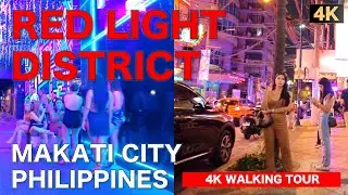 4K RED LIGHT District in MAKATI City PHILIPPINES | CANADA TRAVEL GUIDE in the Philippines