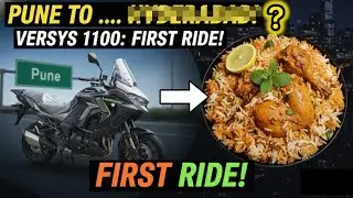 Nikal Gaye Biryani Khane 500KM Ride Pe | Ultimate Touring Machine– Kawasaki Versys 1100 First Ride