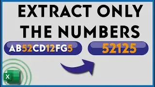 How to Extract Only the Numbers from any Text String