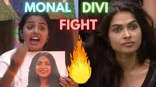 Monal Gajjar on fire 🔥🔥🔥 || Divi || Latest Bigboss 4 Telugu episode