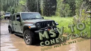 MSV to Coney Flats (Lyons, CO) - Full Trail
