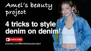 👖4 TRICKS To Styling DENIM on DENIM | Mastering the Art of Denim on Denim