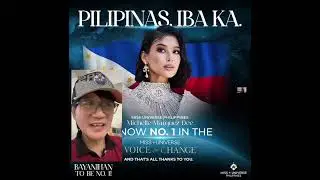 Michelle Marquez Dee /Voice for Change(leading)Fan Votes(no.1 spot) #truth #facts #missuniverse