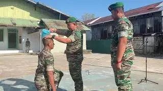 Tradisi Masuk Satuan, Tanda Sah Jadi Warga Ajenrem 101/Antasari