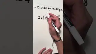 Divide by two digits #maths #mathematics #parenting #number 