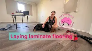 Laying floating floor/laminate floor boards mr Shauny&rsquo;s DIY